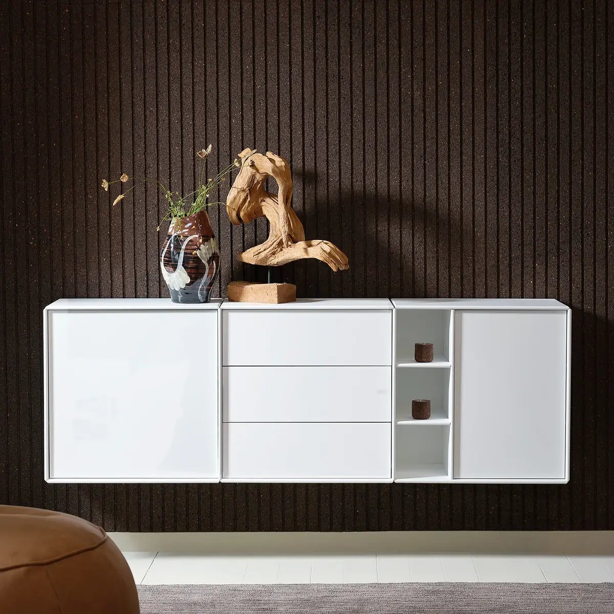 Chandler skænk - Hvid