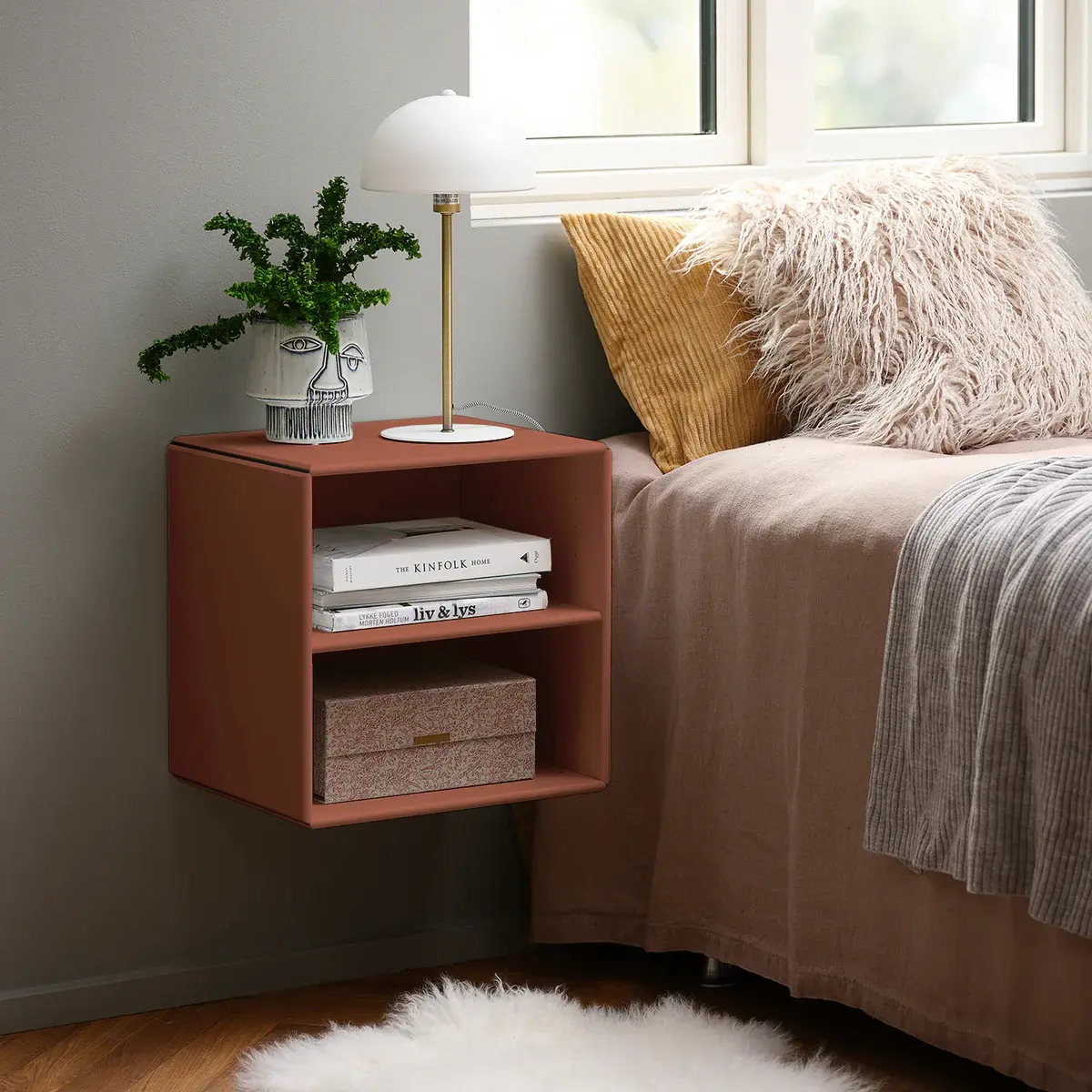 Charlotte vægreol - Rusty