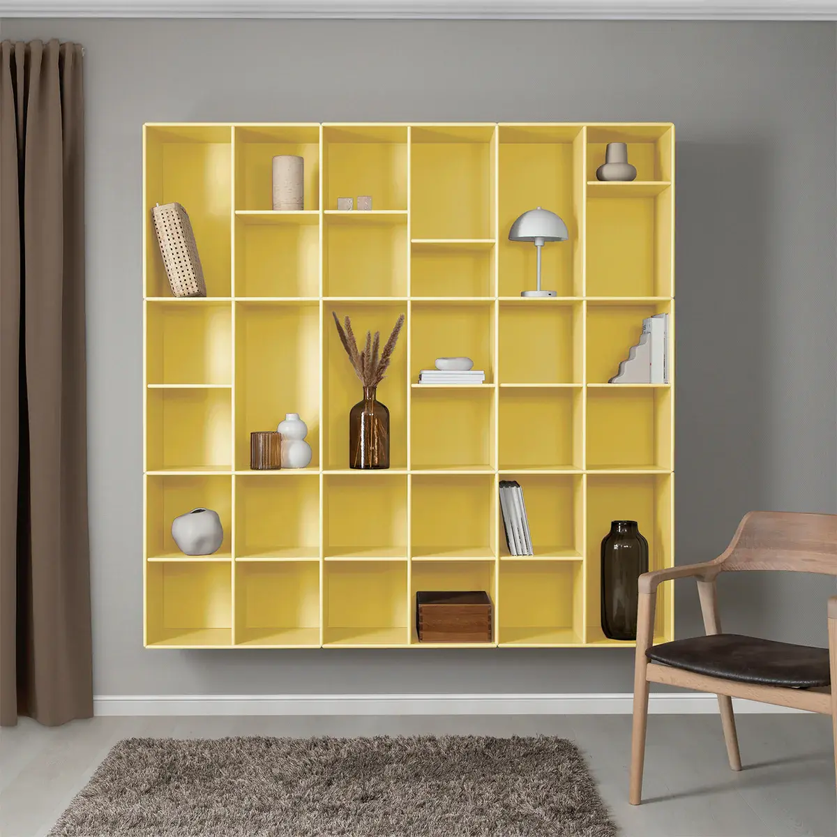 Memphis vægreol - Lemon