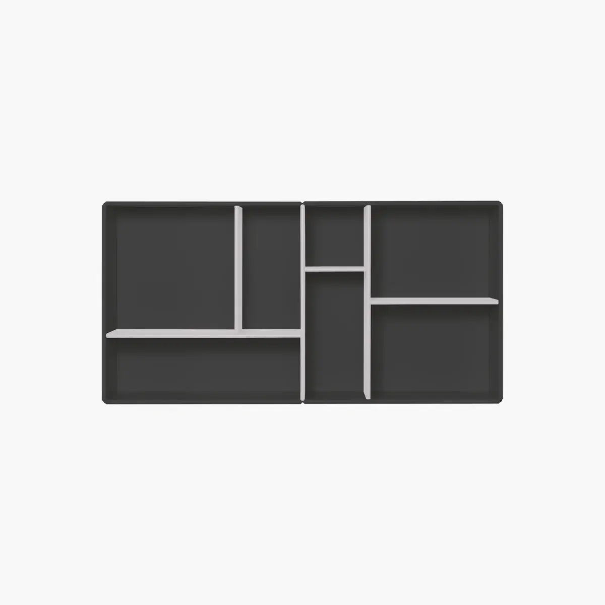 Santa Fe vægreol - Sort & Mushroom