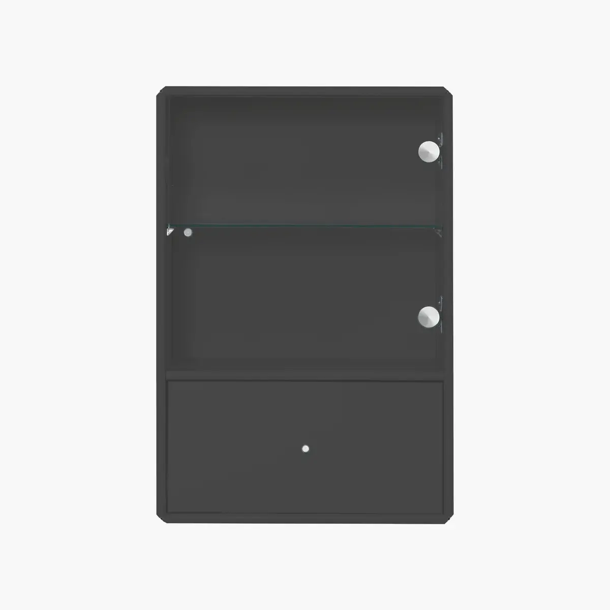 Sunrise Vitrineskab - Sort